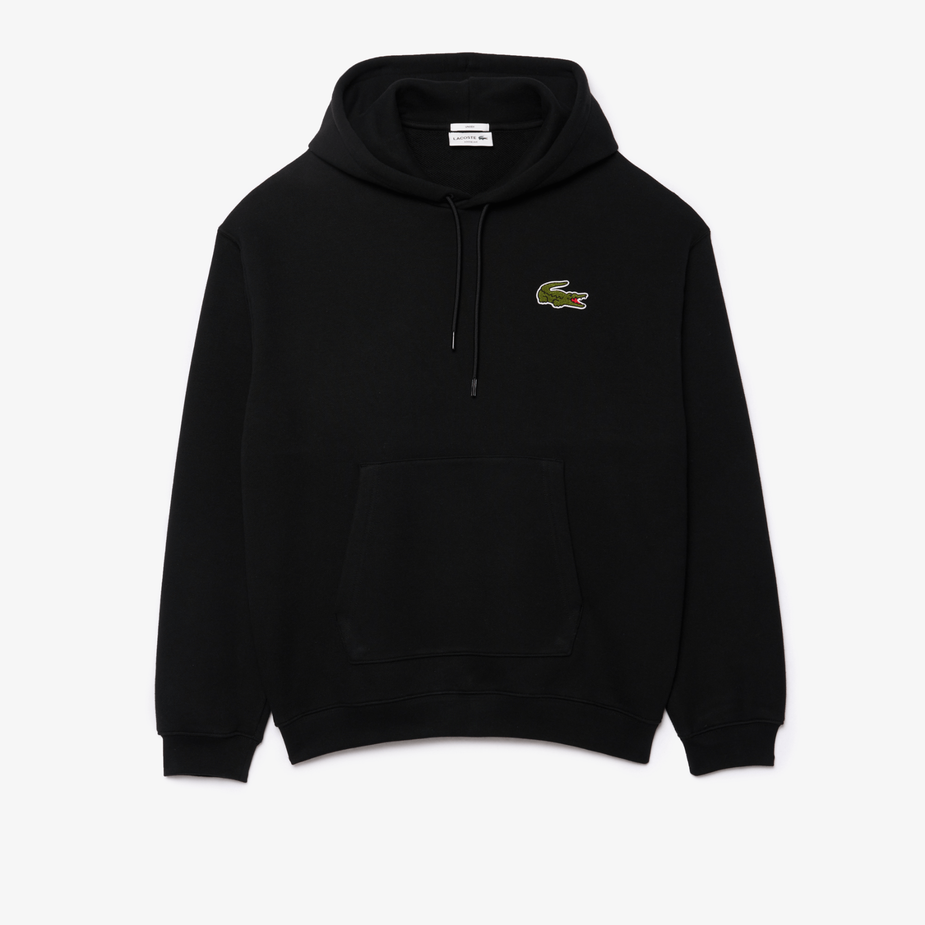 POLERON LACOSTE POLERON HOODIE NEGRO HOMBRE a $79.990
