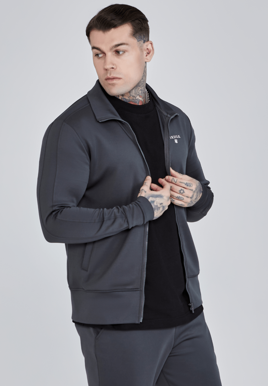 Sudadera SikSilk Essential Negra Chile