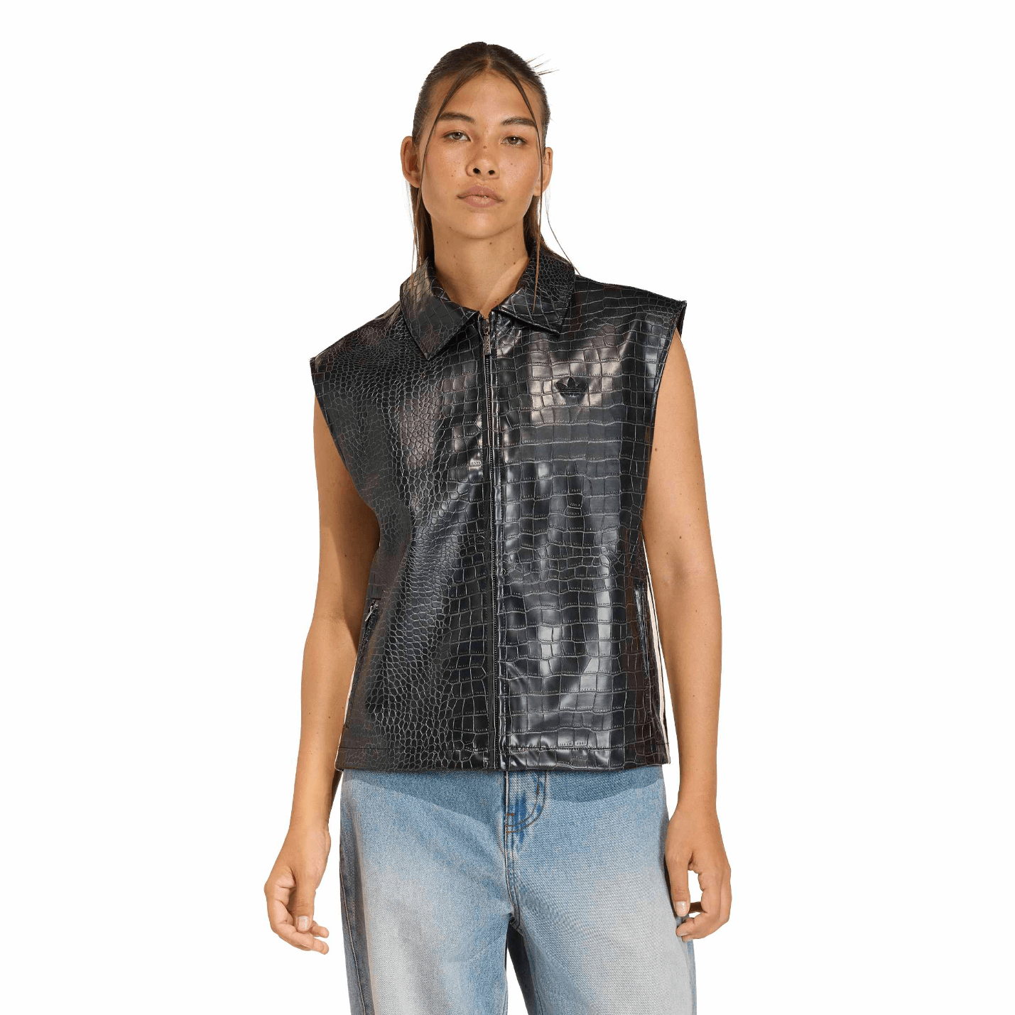 CHAQUETA ADIDAS PLEATHER VST MUJER a $89.990