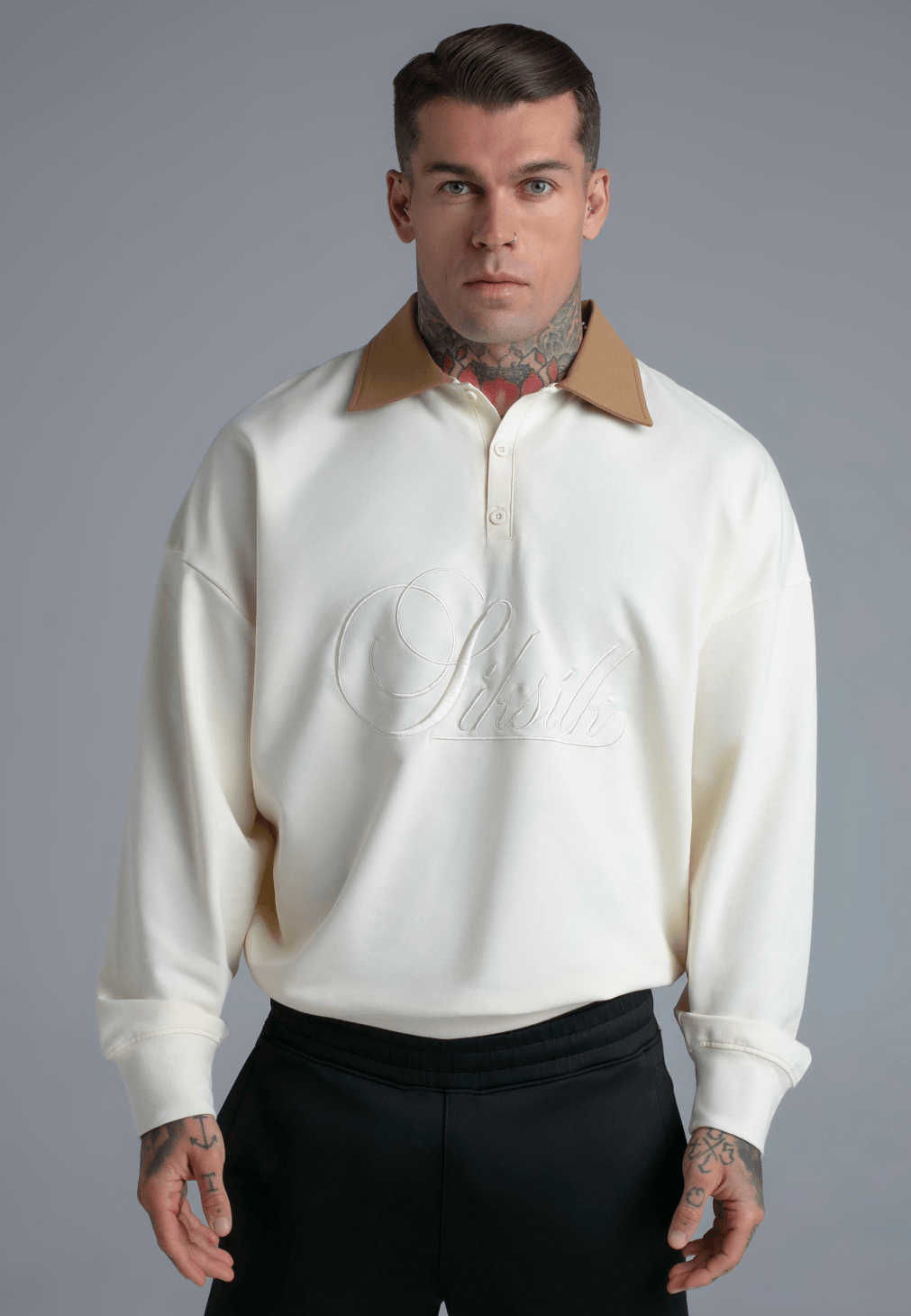 POLERON SIKSILK POLO SWEATER HOMBRE a $19.990